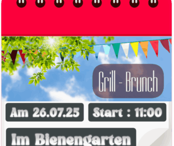 Grill-Brunch im Bienengarten
